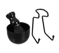 EXHUMKY 1ensemble Set De Rasage Pour Avec Support Bol Brosse Accessoire De Toilettage Complet Pour Barbershop Et Usage