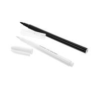 EXHUMKY 2 pièces de Marquage Alimentaire pour Gâteaux de Blanc et Noir Feutre Comestible pour Décoration et Dessin Gâteaux Cupcakes et Pâtisseries