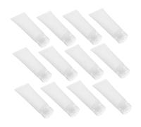 EXHUMKY 20pièces Tubes De Voyage Réutilisables Pour Crème Lotion Et Shampooing Flacons Squeeze Étanches De Idéaux Pour Soins Peau Voyages