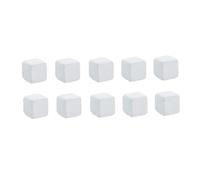 EXHUMKY 24pièces Cube Minéral pour Tortues De Accessoires De Terrarium Équilibre des Minéraux Sûr Et pour Reptiles
