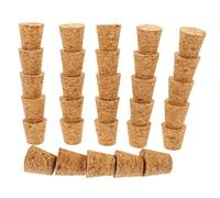 EXHUMKY 30 Pièces Bouchons Liège pour Bouteilles de Vin Couvercles Étanches pour et Conservation des Boissons