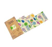 EXHUMKY 3pièces Emballages Alimentaires Cire Abeille Lingettes De Conservation Réutilisables pour Fruits Légumes Fromages