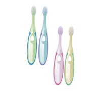 EXHUMKY 4 pièces Brosses à Dents pour Garçon Fille Brosses Manuelles Souples Couleurs pour Garçon Fille Outil de Soin pour Développer de Bonnes Habitudes de Brossage