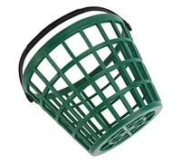 EXHUMKY 50 pièces Conteneur de Balles avec Poignée Seau à Billes Vert Capacité Balles pour Golf Basket Pratique et Empilable pour Usage Extérieur