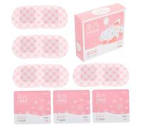 EXHUMKY 5pièces Masques à Vapeur Pour Yeux Compresse Chaude Apaisante Fatigue Oculaire Masque De Soin Pratique Pour Voyages Sommeil