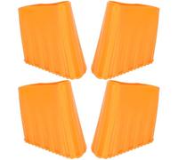 EXHUMKY Accessoires pour Échelle Télescopique 4 Patins Antidérapants en Plastique Protection Sol 5X4.5X2.5 CM Usage Domestique et Atelier