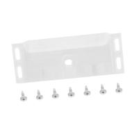 EXHUMKY Bac de Récupération de Climatisation Extérieur Plateau en Plastique 13,5 X 5,6 X 5 Cm Installation Rapide Gestion de L'Eau Compatible Unité Extérieure Conception Moderne Solide