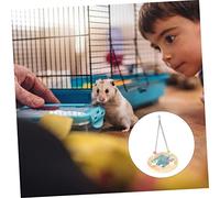 EXHUMKY Chinchilla Hamster Rabbit Cooling Swing Mat Reusable Heat Dissipation Pet Sleeping Mat for Summer Comfort