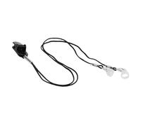 EXHUMKY Cordon Anti Perte Pour Amplificateur Auditif Clip De Fixation Pour Contour D'Oreille Lanière Avec Anneaux En Silicone Maintien Stable Autour Du Cou