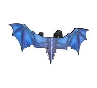 EXHUMKY De Traction pour Lézard avec Design Ailes Confortable Et Léger pour Promenades Extérieures Et Accessoire pour Reptiles