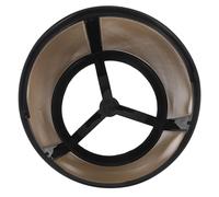 EXHUMKY Filtre à Café Permanent en Nylon de Forme Cylindrique avec Panier, Facile à Utiliser, Adapté aux Environnements de Bureau, Filtre Réutilisable