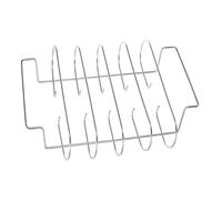 EXHUMKY Gril Vertical Pour Friteuse à Air Support Pour Poulet Steaks Brochettes Pour Barbecues Extérieur Et Camping Accessoire De Cuisson Pratique Et