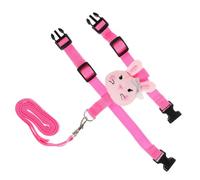 EXHUMKY Harnais pour Lapin Réglable Et Laisse Pratique pour Petit Animal De Harnais Confortable pour Lapin Et Furet