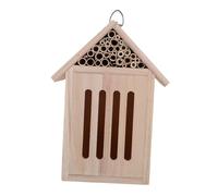 EXHUMKY Hôtel à Insectes Bois Décoratif pour Jardin Maison Bois Suspendue pour Abeilles Et Insectes Bénéfiques Refuges pour Abri Extérieur pour Jardin Et Cour