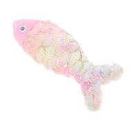 EXHUMKY Jouet à Mâcher Peluche pour Chat Poisson Réaliste Interactif Amusant Et pour Jeu Intérieur Réduit Ennui Et Favorise Un Mode De Vie