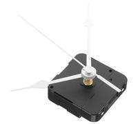 EXHUMKY Kit de Mécanisme d'Horloge à Mouvement Inversé Aiguilles en Métal Argenté 9316 Pièces de Remplacement pour Horloge DIY Fonctionnant sur Batterie Adapté à Horloges Murales