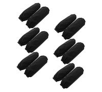 EXHUMKY Manchons De Protection Imperméables Résistants à L'huile Manches Longues En Tissu Souple Noir Cuisine Et Ménage 6 Paires Multi-usages Longue Durée