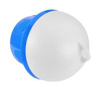 EXHUMKY Mangeoire à Oiseaux avec Abreuvoir Abreuvoir pour Pigeons Et Perroquets Capacité De Design Blanc Et Bleu