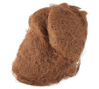 EXHUMKY Matériaux De Litière Copeaux De Noix pour Oiseaux Doublure De Nid Oiseau Respirante Et Réutilisable Coussin De Nidification Confortable