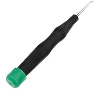 EXHUMKY Outil de Cordage pour Raquette, Crochet à Enfiler Noir | Guidage de Corde, Alliage D’aluminium et Plastique, Compatibilité Large, pour Tennis et Squash