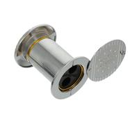 EXHUMKY Porte Visière Vol de Zinc avec Oeil pour Maison et Claire et Pratique Sécurité Renforcée