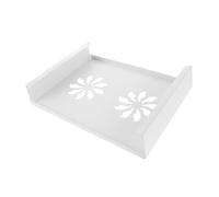 EXHUMKY Support Fonte Pour Wok De Cuisson Pour Cuisinière Électrique Base Stable Et Durable Accessoire Pratique Pour Cuisine Moderne Couleur Blanche