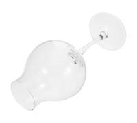EXHUMKY Tasses à Thé Verre Cristal Long Pied Ensemble de Tasses pour Dégustation de Vin pour Cérémonies de Thé et de Table Résistante Au Lave