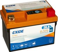 Exide Batterie moto ELTZ7S - Lithium Li-ion 12 V 2,4 Ah 150 A