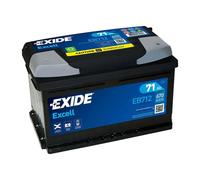 EXIDE Batterie de démarrage "Excell" CA-CA, Ma "EB712"