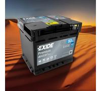 Exide batterie de voiture 53AH 12V 540AEN batterie de démarrage