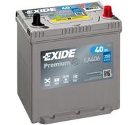 EXIDE EA406 Premium Batterie de Démarrage 12V 40Ah 350A EN pour HYUNDAI i20