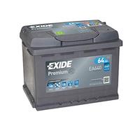 EXIDE EA640 - Batterie de voiture 64 Ah, 640 A, avec pôle positif à droite