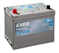 EXIDE EA755 Premium Batterie de Démarrage 12V 75Ah 630A EN pour VW Taro Pick-up