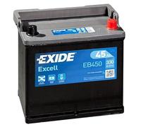 EXIDE EB450 Excell Batterie de Démarrage 12V 45Ah 330A EN pour RENAULT 4 Break