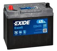 EXIDE EB455 Excell Batterie de Démarrage 12V 45Ah 330A EN pour FORD ZODIAC