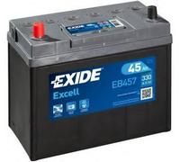 EXIDE EB457 Excell Batterie de Démarrage 12V 45Ah 330A EN pour TOYOTA IST (NCP6)