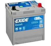 EXIDE EB504 Excell Batterie de Démarrage 12V 50Ah 360A EN pour HYUNDAI i20