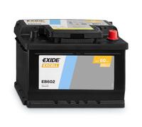 EXIDE EB602 Batterie de voiture Excell 60Ah 540A 075SE
