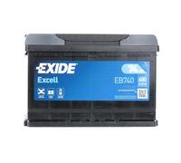 Batterie Exide EB740 12v 74AH 680A FB740