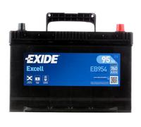 EXIDE EB954 Excell Batterie de Démarrage 12V 95Ah 760A EN pour HYUNDAI Tucson