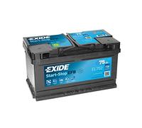 EXIDE EFB EL752 Batterie de Voiture 75Ah 730A