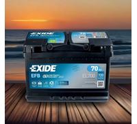 Exide Efb Start/stop El700 Démarreur de batterie Transparent Transparent One Size
