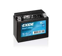 Exide EK111 - Batterie Voiture AGM Start-Stop Auxiliary - 12 V 11Ah 150A