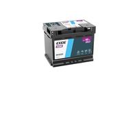 Exide Batterie auto EK620 AGM 12V 62Ah 680A Plomb-acide Start-Stop et xEV – Haute performance