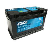 Exide EK800 - Batterie Voiture AGM - 12 V 80Ah 800A - Compatible Start and Stop