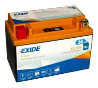 EXIDE ELTX9 Motorbike & Sport Batteries-Li-Ion Batterie de Démarrage 12V 3Ah