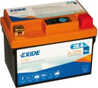 Exide ELTZ7S Li-Ion batterie de moto au lithium 12V 2,4Ah 150A incl. 7,50€ consigne