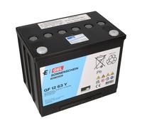 Exide Ensoleillement Gf 12 063 Y O Dryfit Plomb Gel Antriebsbatterie 12V 63Ah (