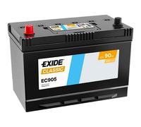 EXIDE EP500 DUAL AGM Batterie de Démarrage 12V 60Ah 680A EN pour VW POLO (9N)