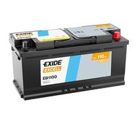 BATTERIE AUTO EXIDE EXCELL EB1100 110Ah 850A 12V